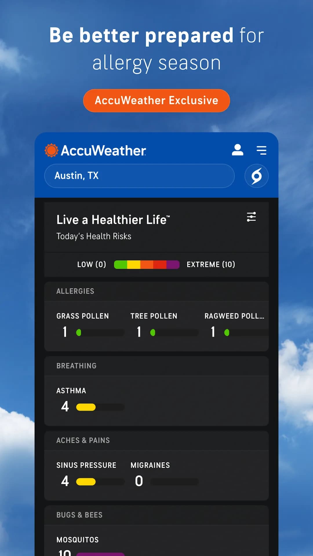 AccuWeather — Capture d’écran 3