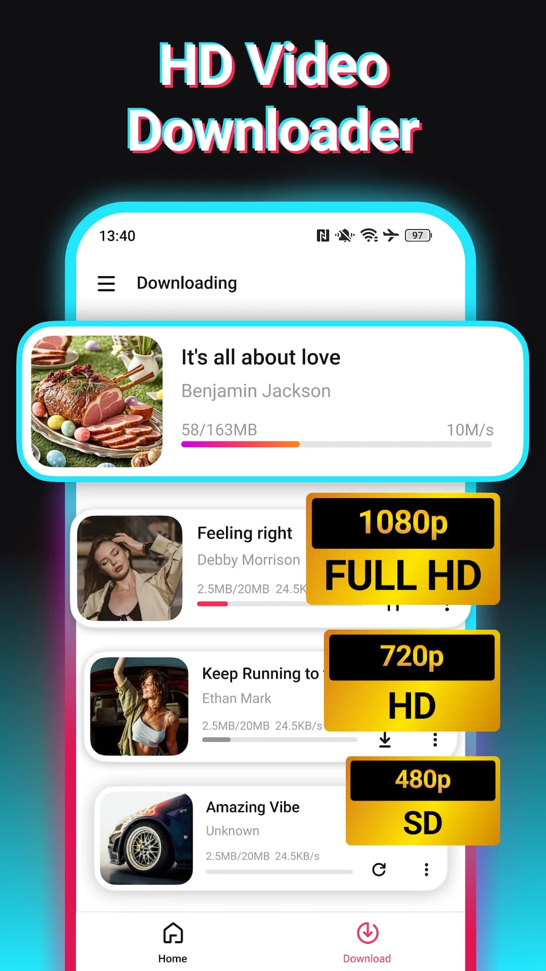AhaTok Downloader — Captura de pantalla 7