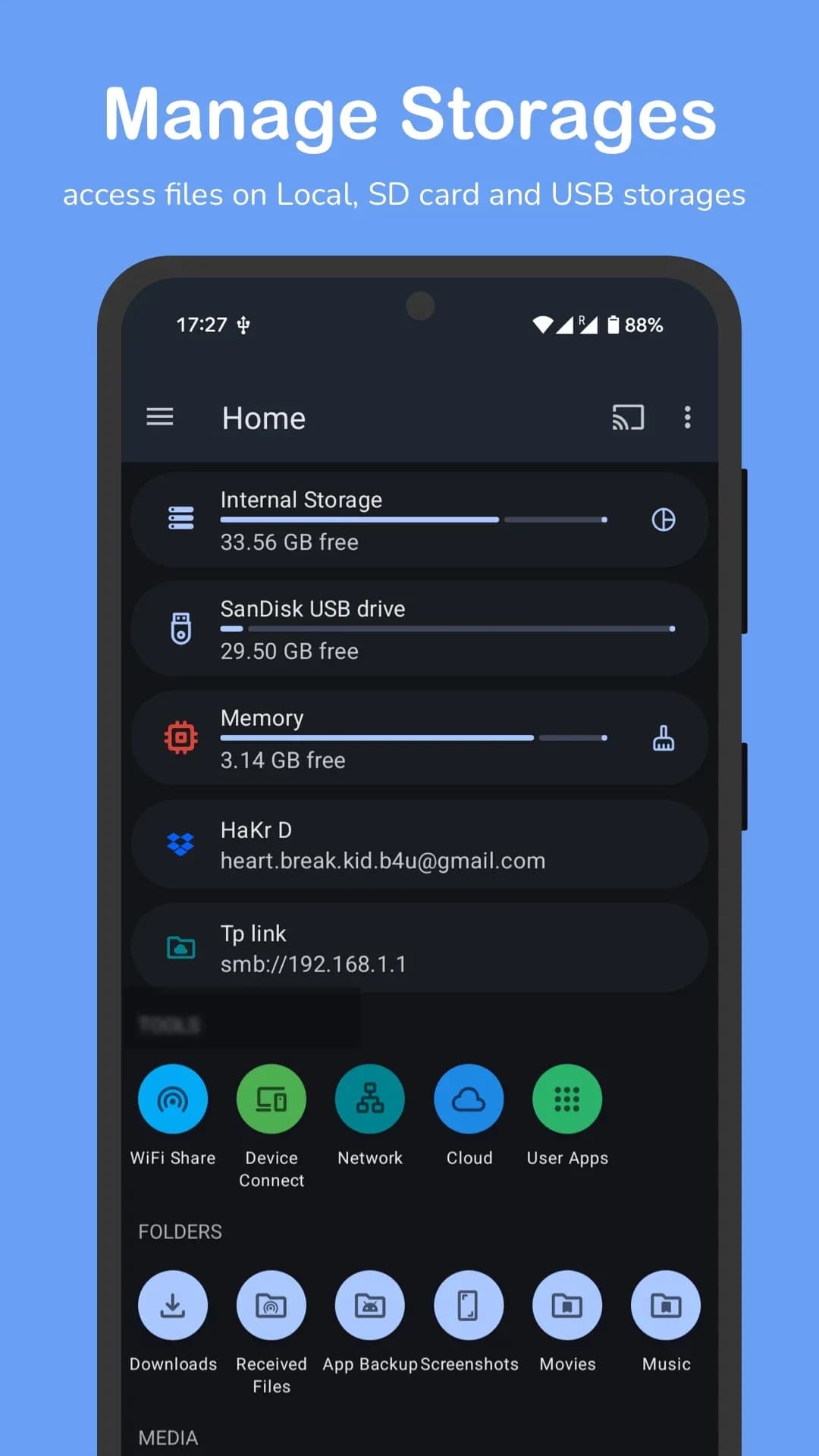 AnExplorer Pro مهكر — لقطة شاشة 2
