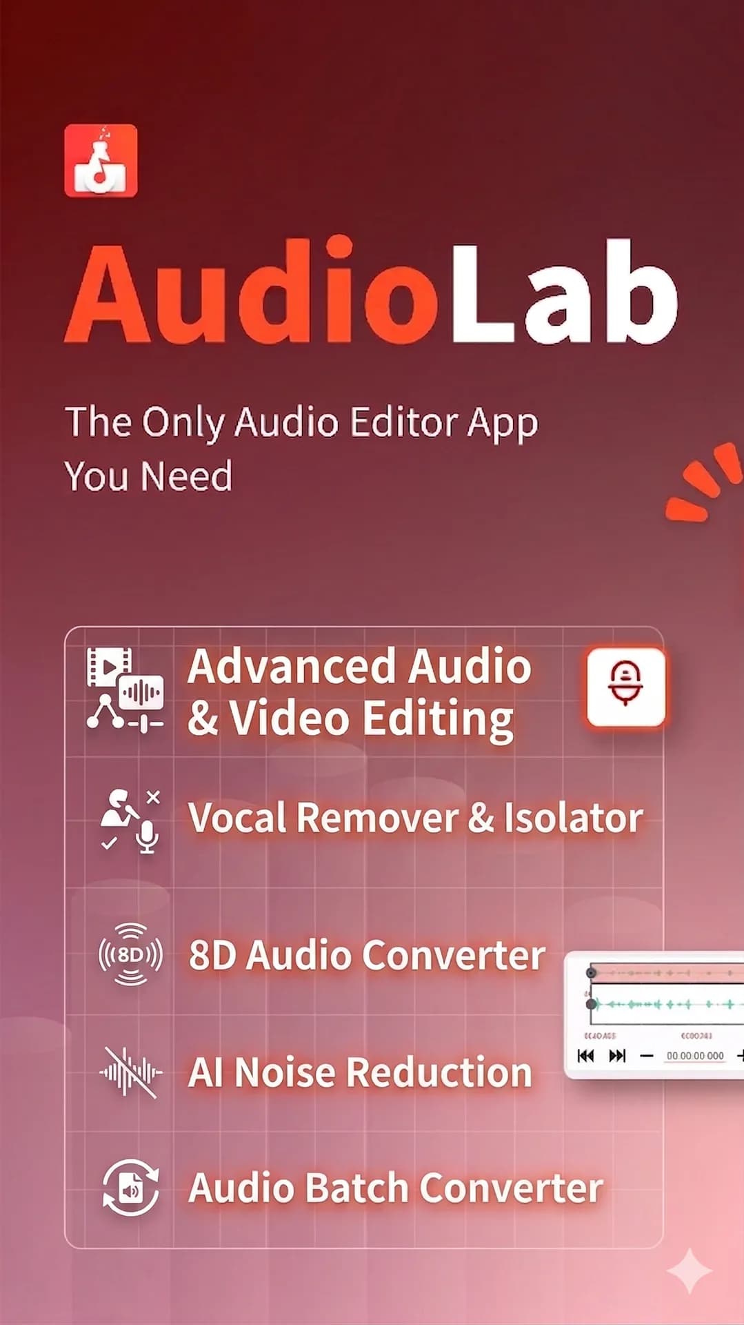 AudioLab مهكر — لقطة شاشة 1