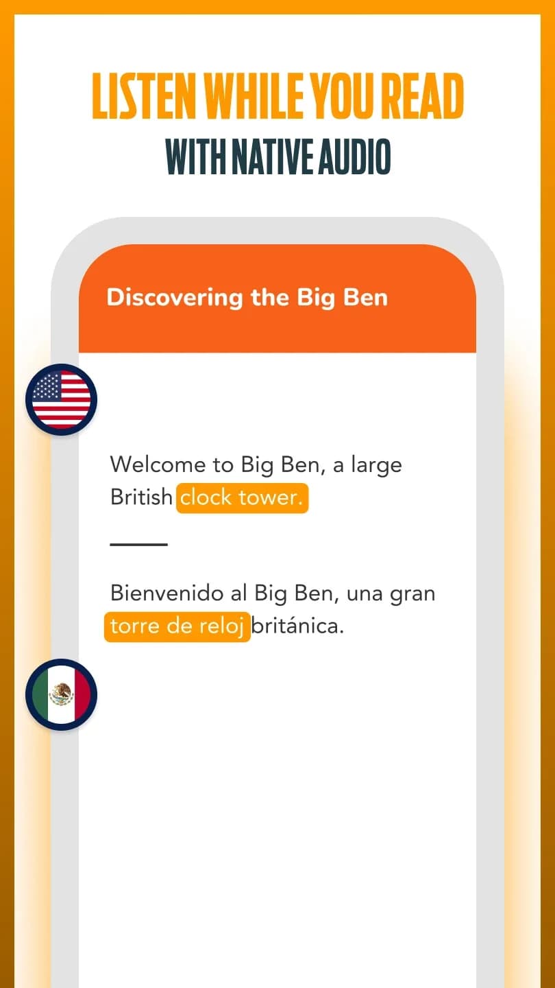 Beelinguapp — Capture d’écran 3