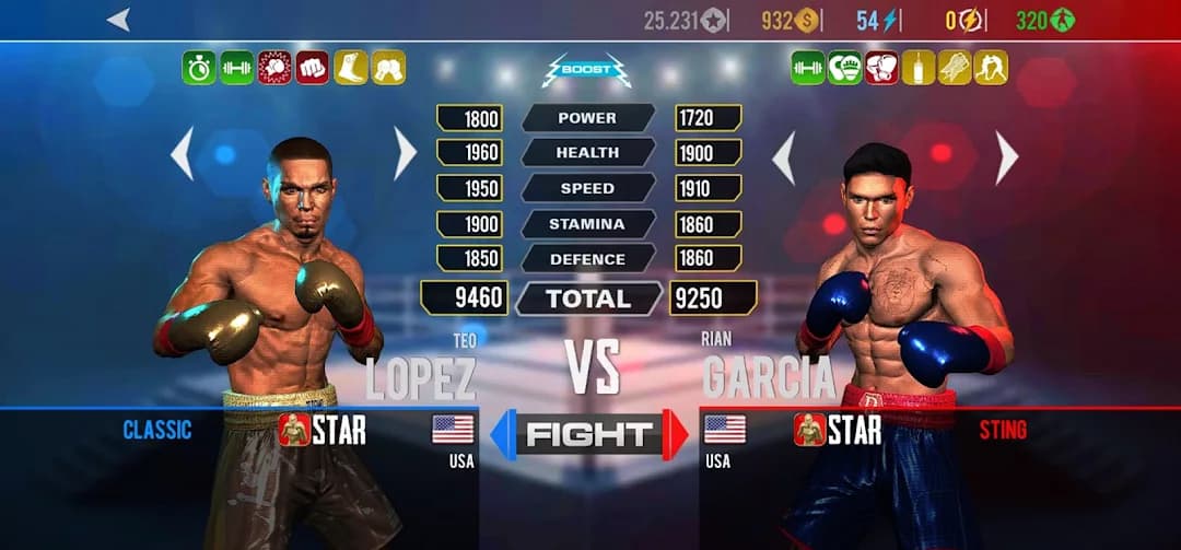Boxing Fighting Clash — Captura de pantalla 3