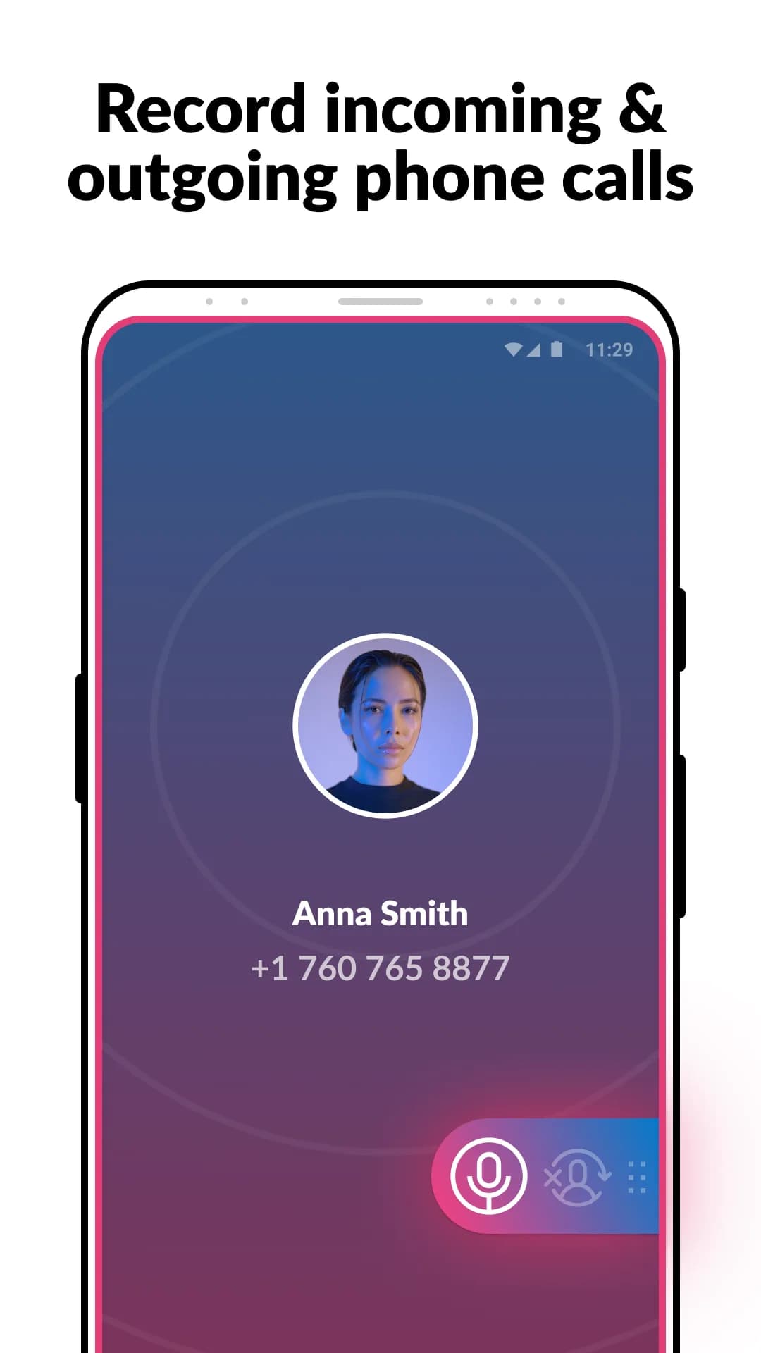 Call Recorder - Cube ACR — Capture d’écran 1
