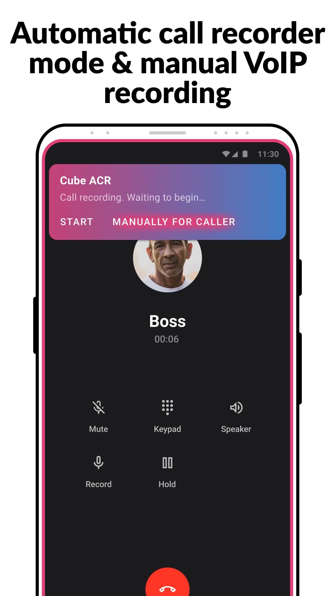 Call Recorder - Cube ACR — Capture d’écran 3