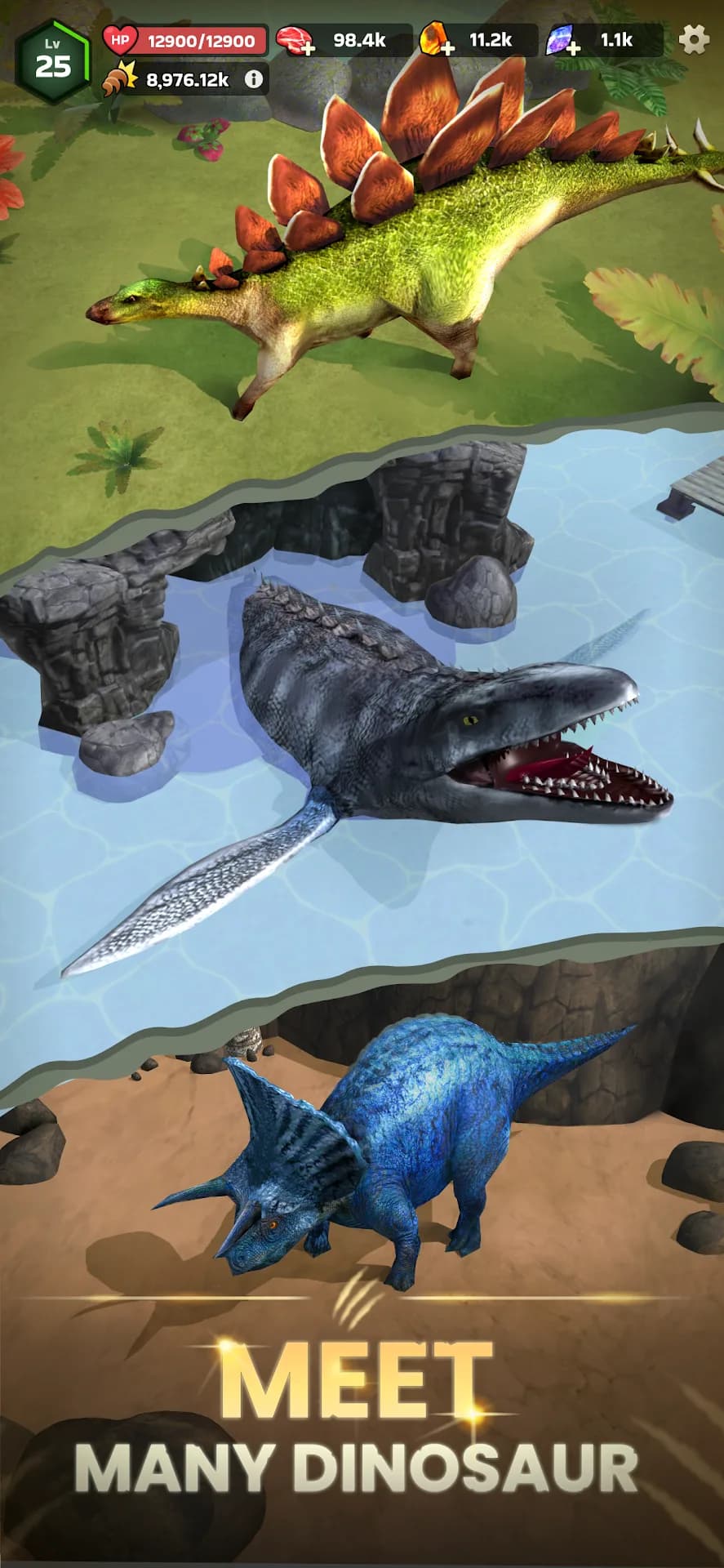 Dinosaur Universe مهكر — لقطة شاشة 6