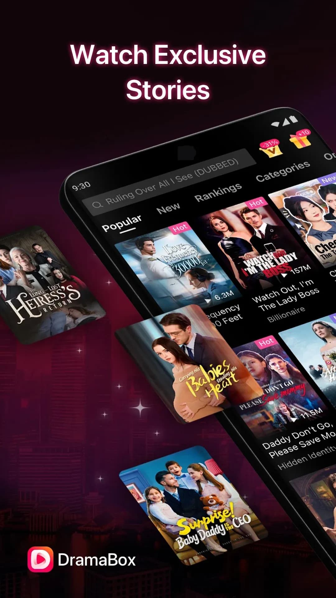 DramaBox مهكر — لقطة شاشة 2