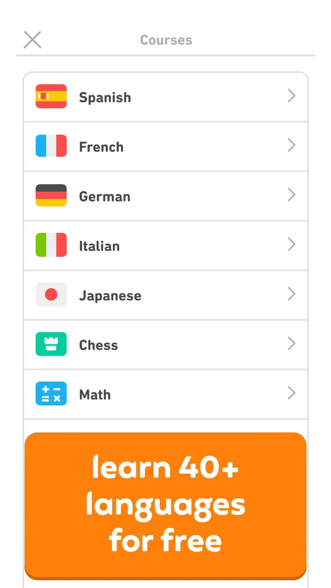 Duolingo — Captura de tela 1