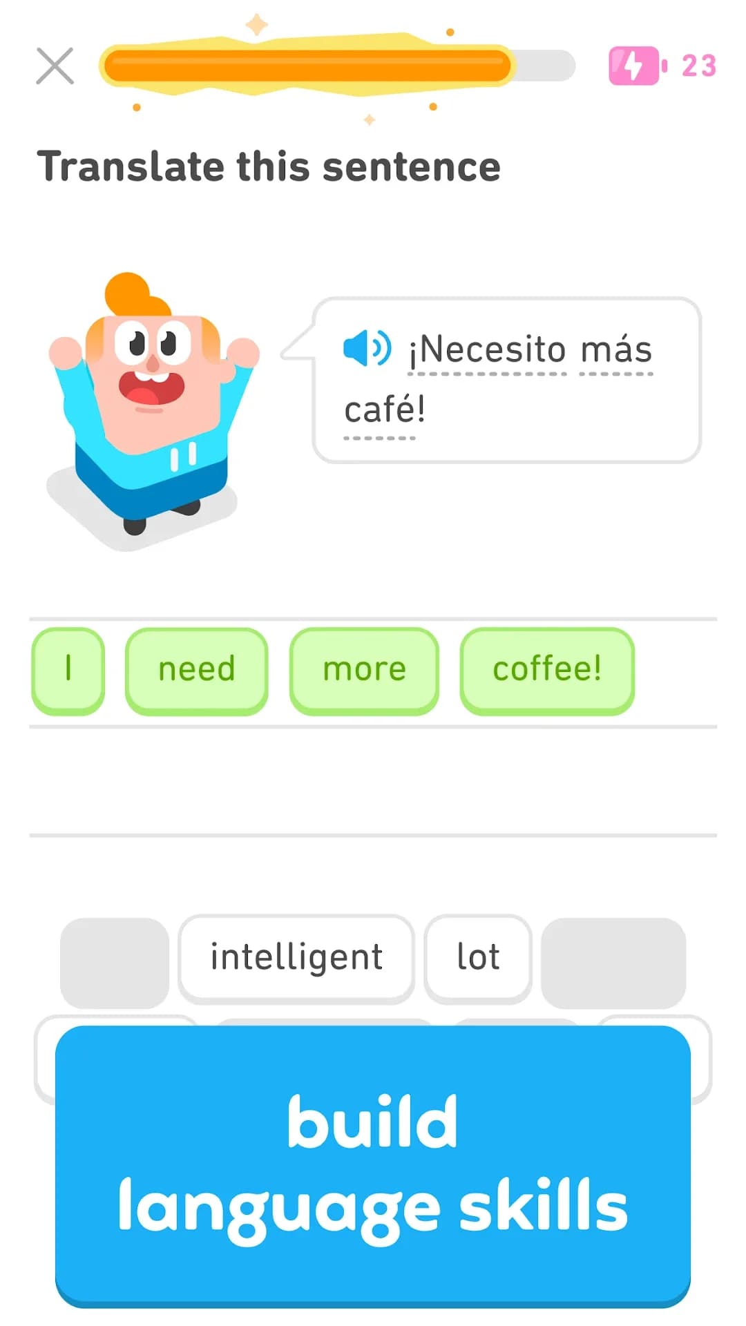 Duolingo — Captura de tela 4