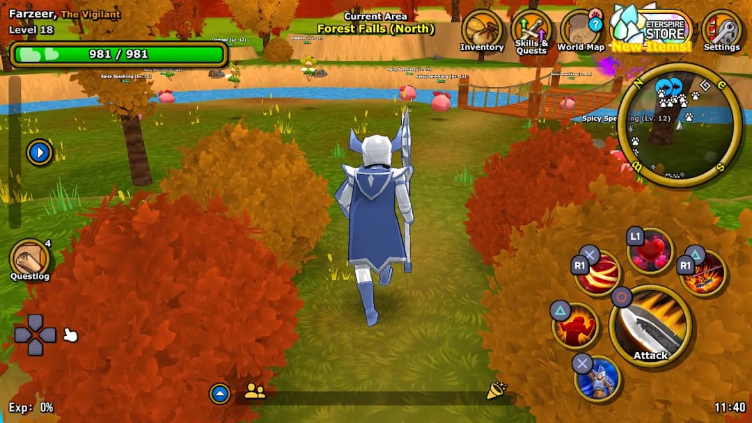 Eterspire MMORPG — Capture d’écran 2
