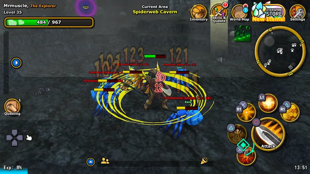Eterspire MMORPG — Capture d’écran 6
