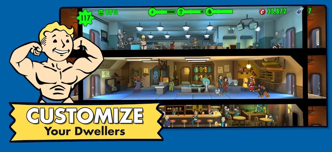 Fallout Shelter — Screenshot 4