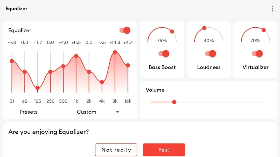 Flat Equalizer مهكر — لقطة شاشة 7