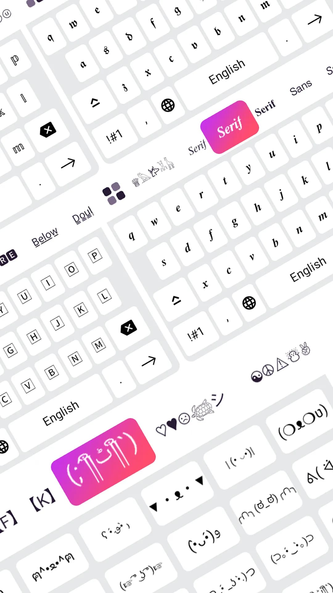 Fonts Keyboard — Screenshot 2