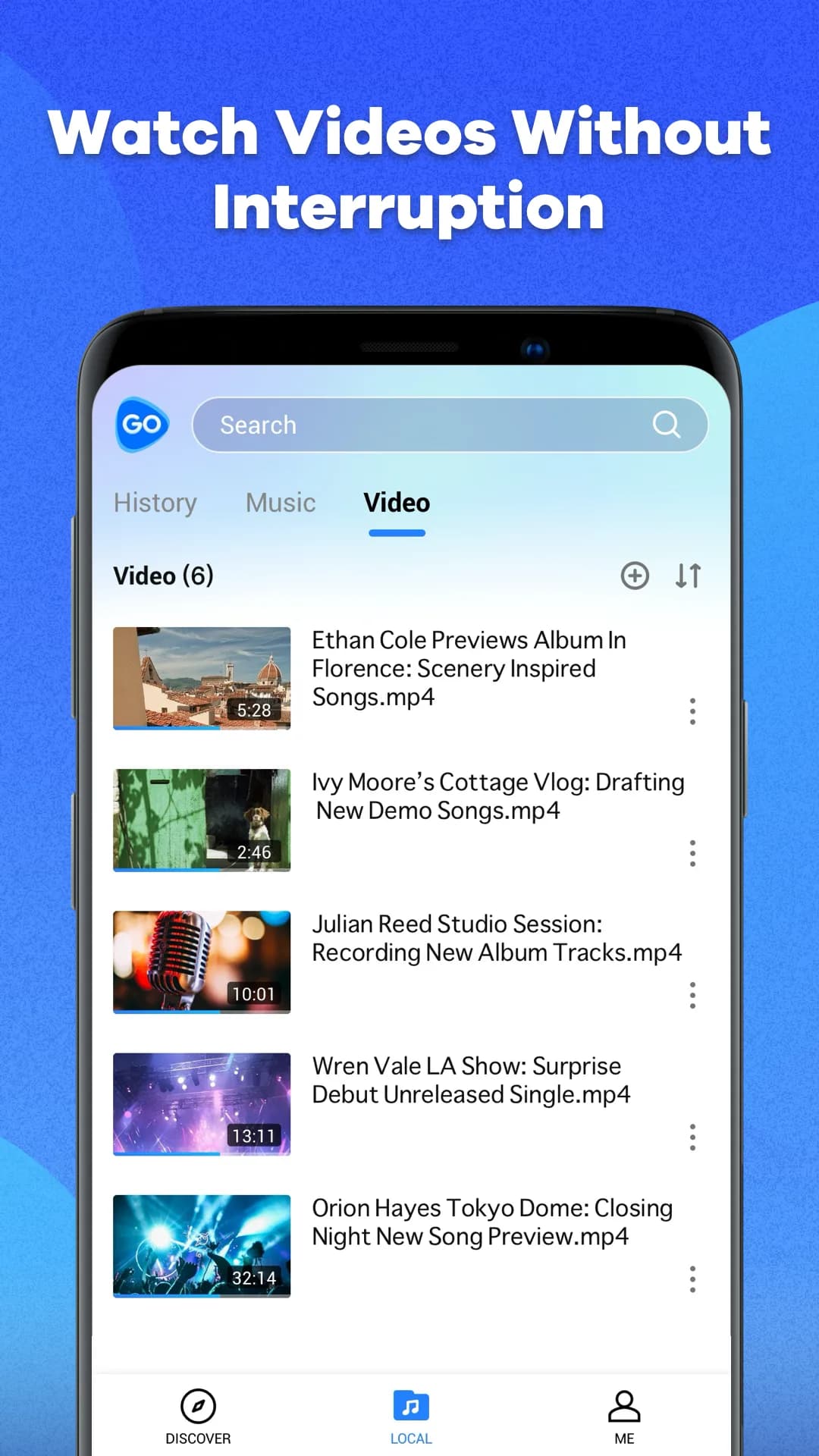 GoTube — Captura de tela 1