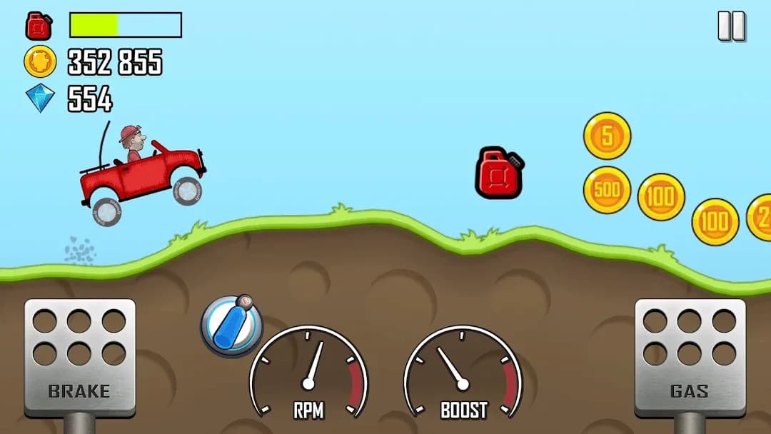 Hill Climb Racing — Captura de pantalla 1