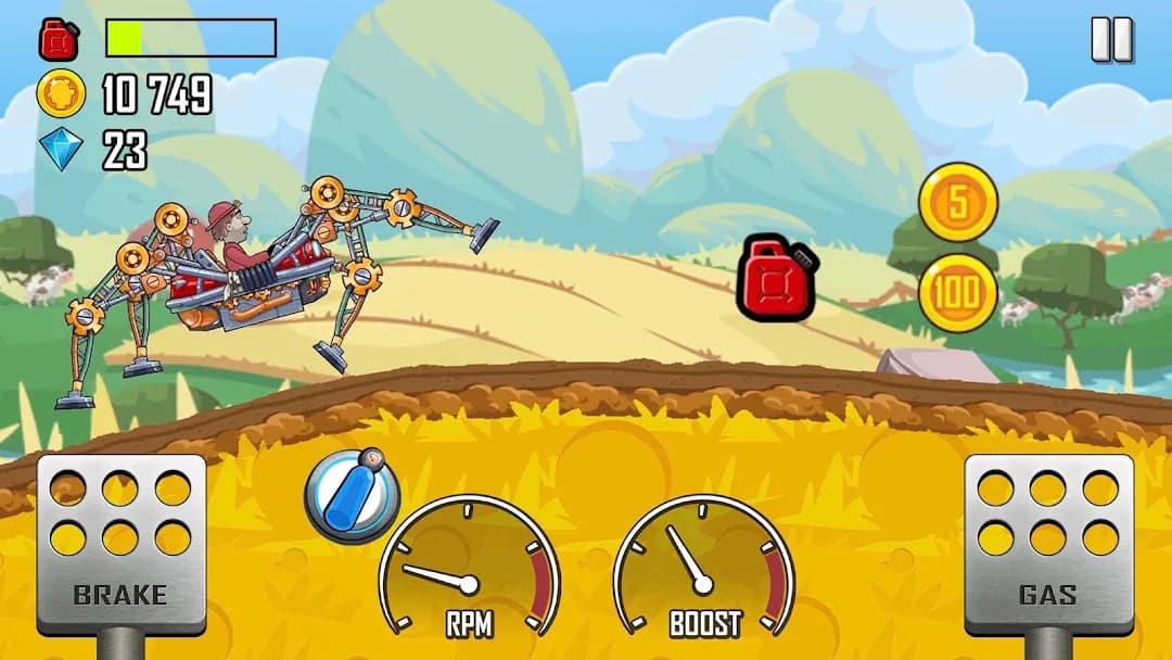Hill Climb Racing — Captura de pantalla 2
