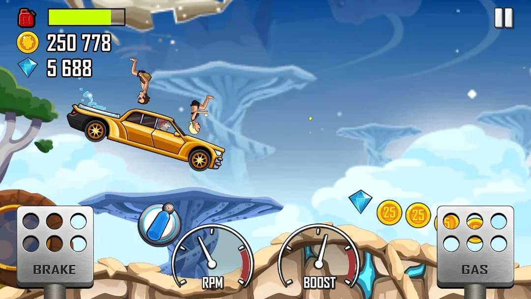 Hill Climb Racing — Captura de pantalla 3
