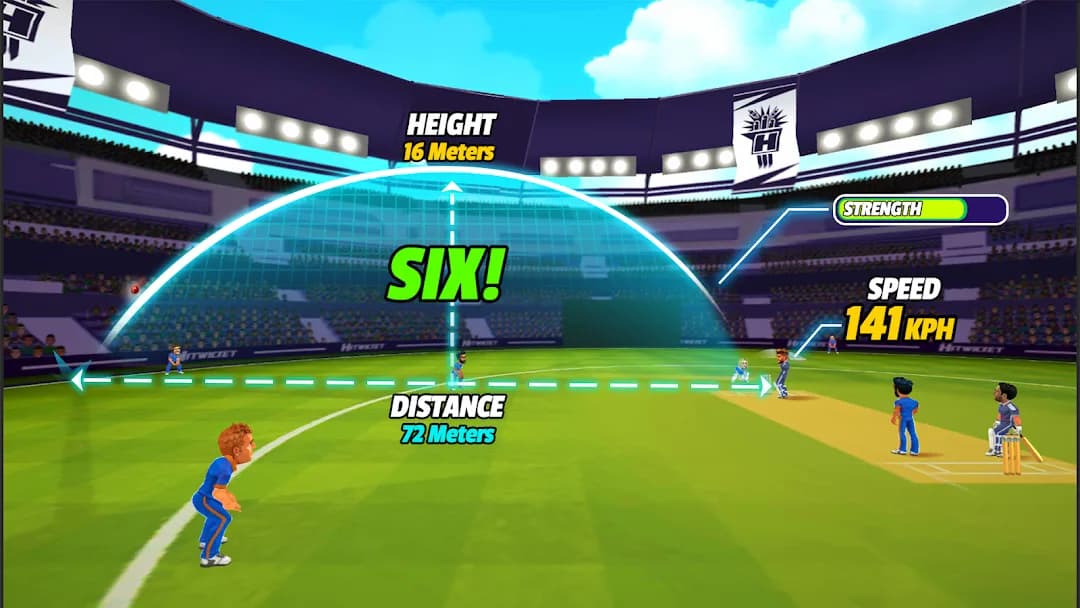 Hitwicket Superstars مهكر — لقطة شاشة 3