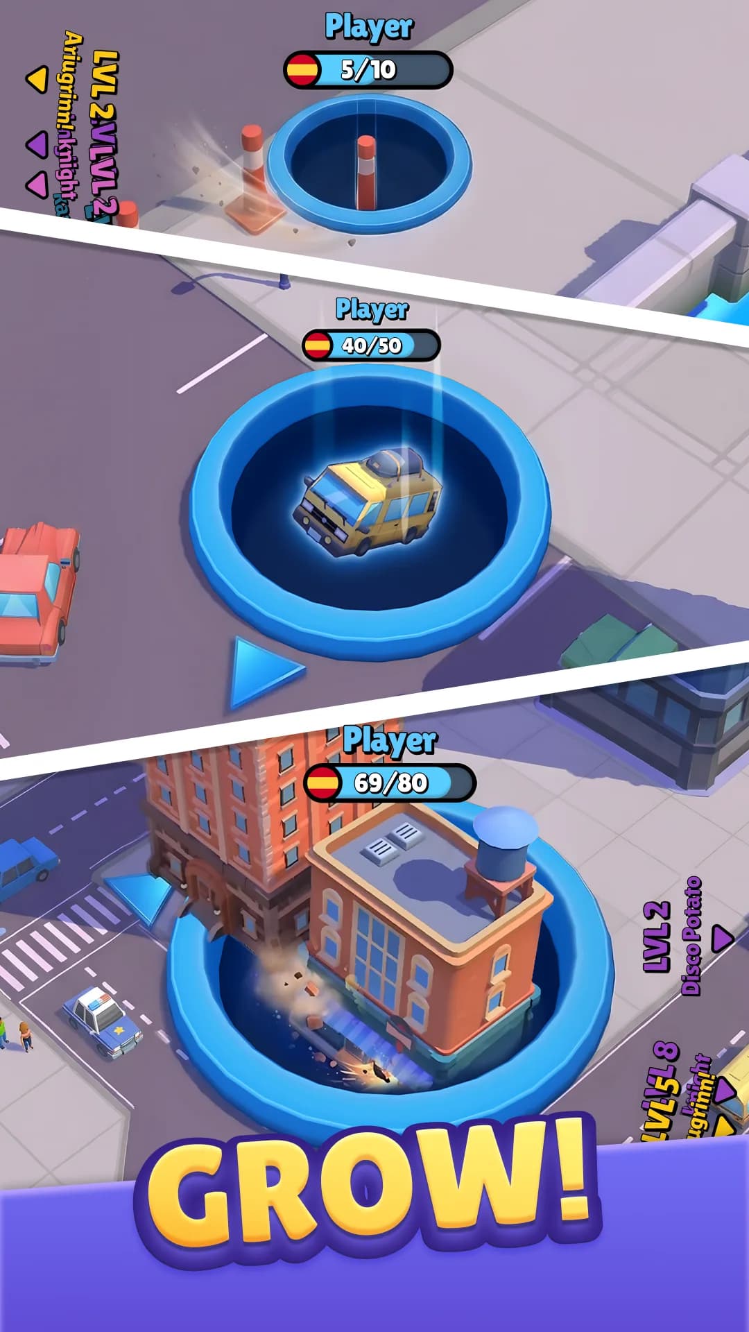 Hole.io — Capture d’écran 2