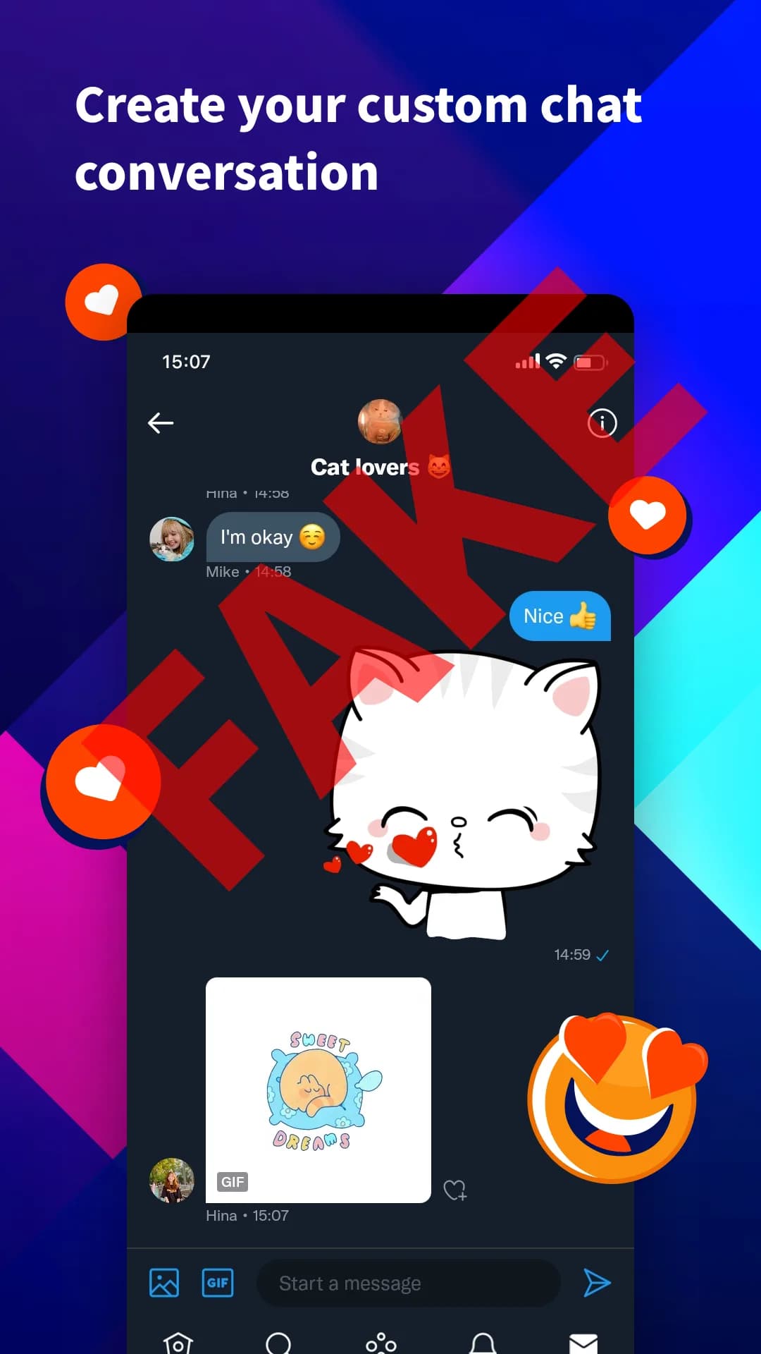 iFake — Captura de tela 1
