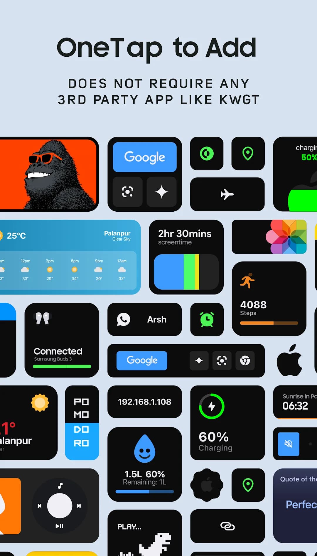 iOS Widgets مهكر — لقطة شاشة 2