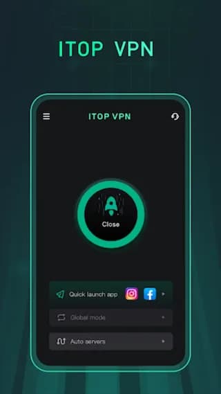 iTop Vpn مهكر — لقطة شاشة 1