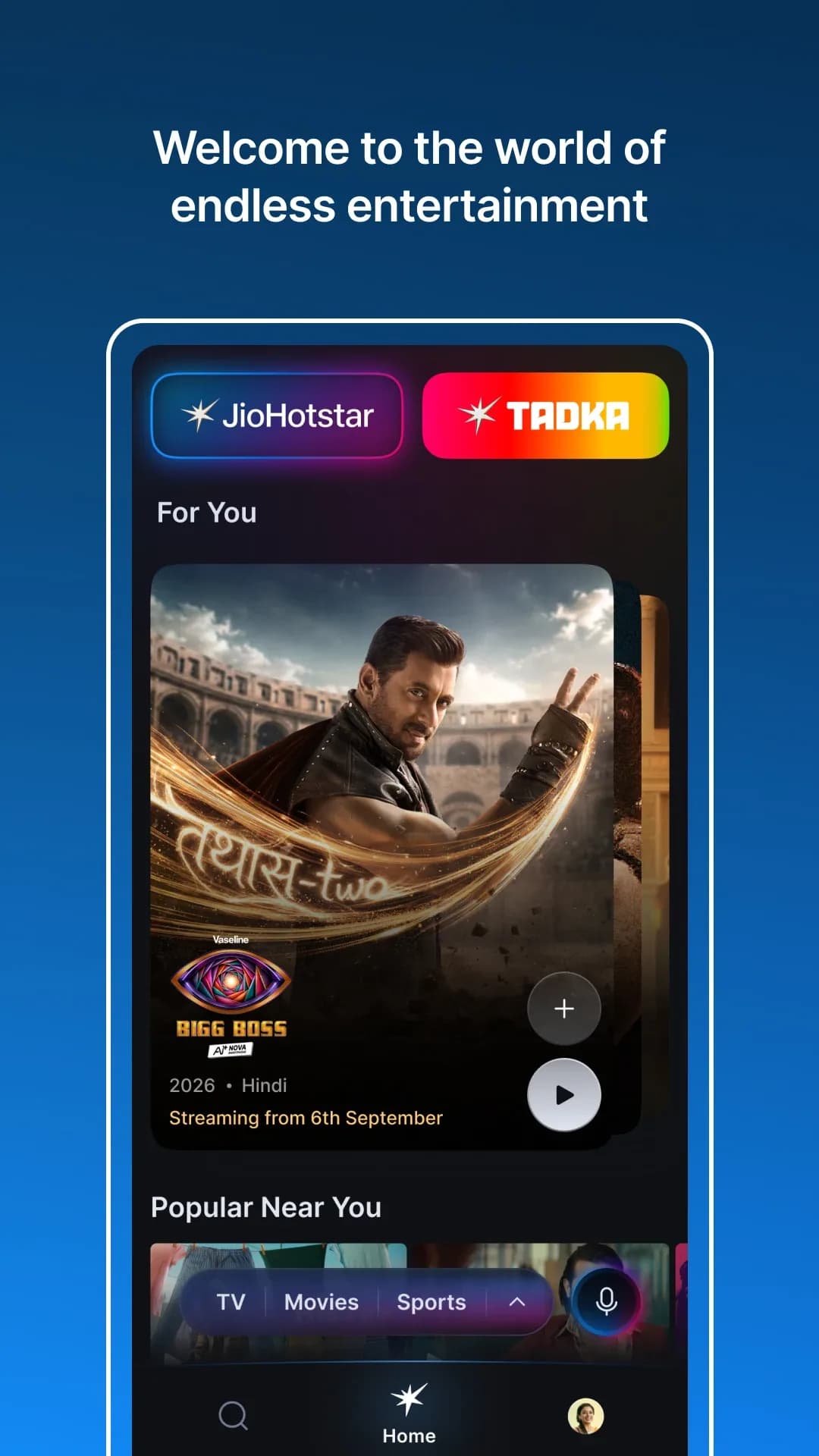 JioHotstar مهكر — لقطة شاشة 1