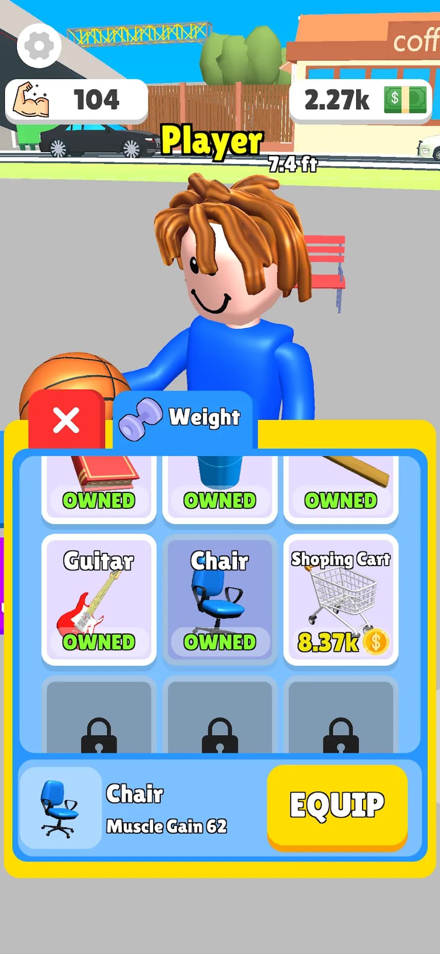 Lifting Hero — Screenshot 2