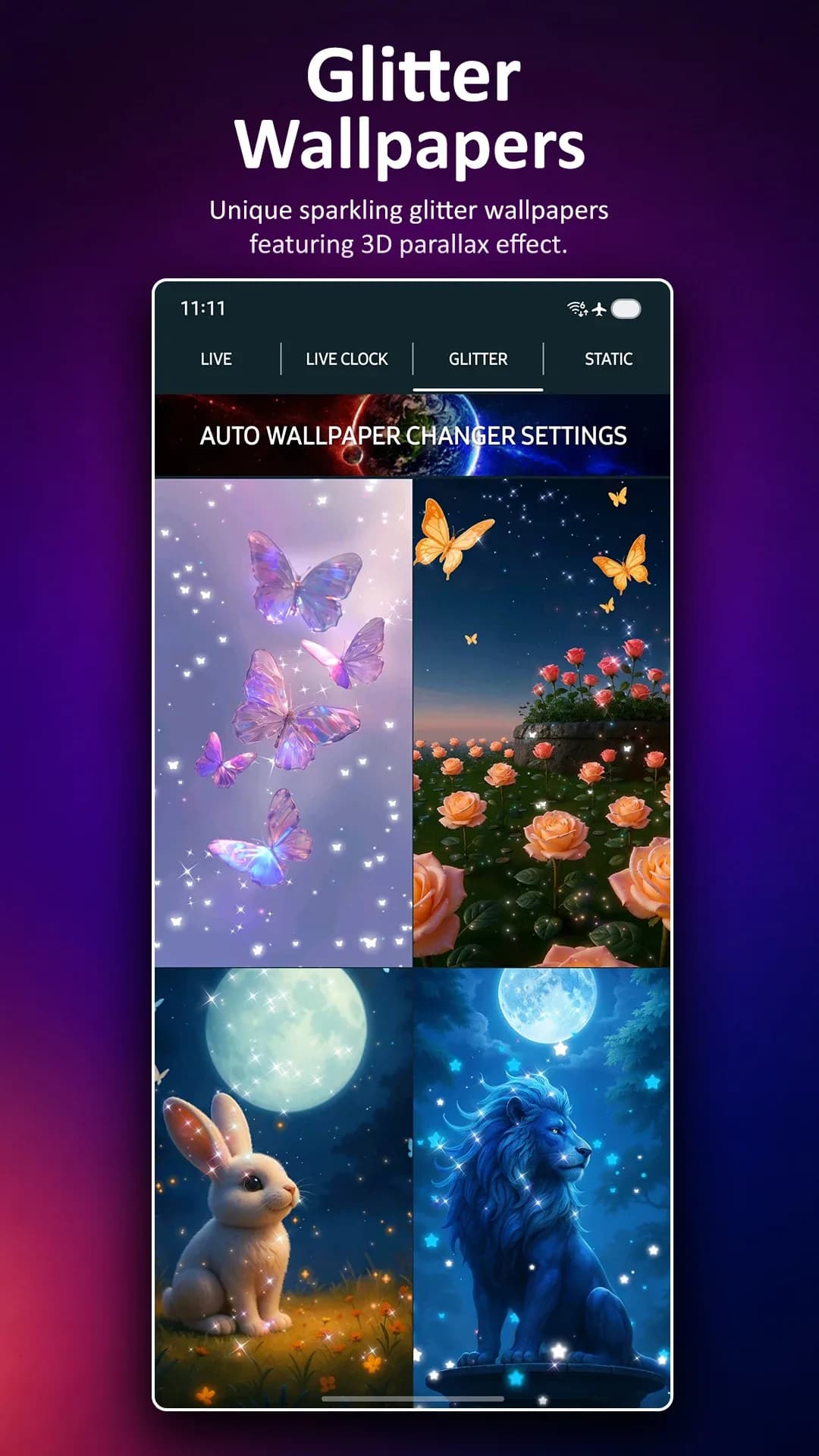 Live Wallpapers — Capture d’écran 2