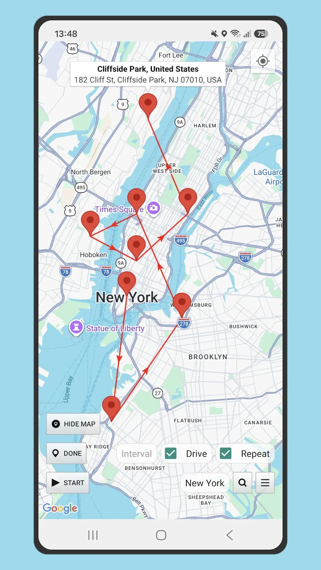 Location Changer — Capture d’écran 3