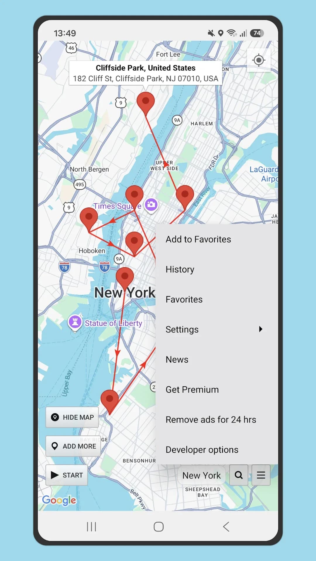 Location Changer — Capture d’écran 4