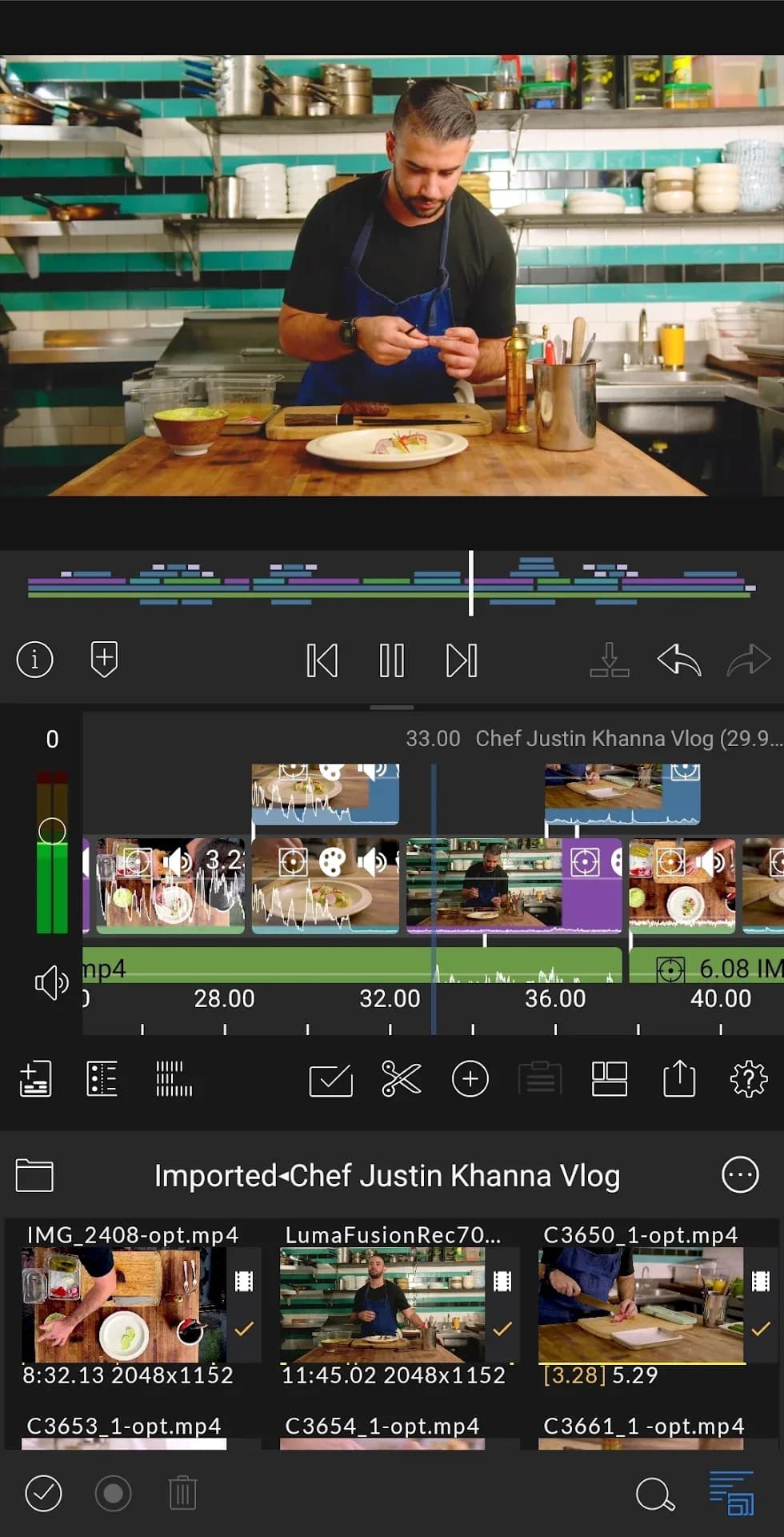 LumaFusion Pro مهكر — لقطة شاشة 1