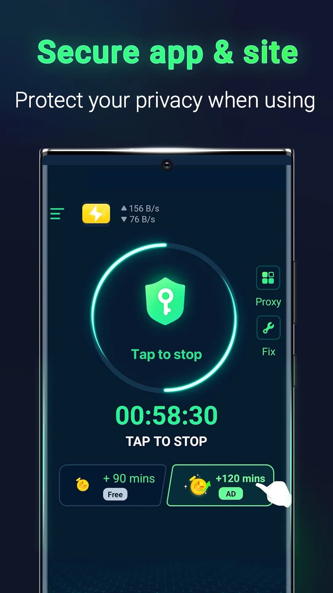 MATE VPN — Captura de tela 2