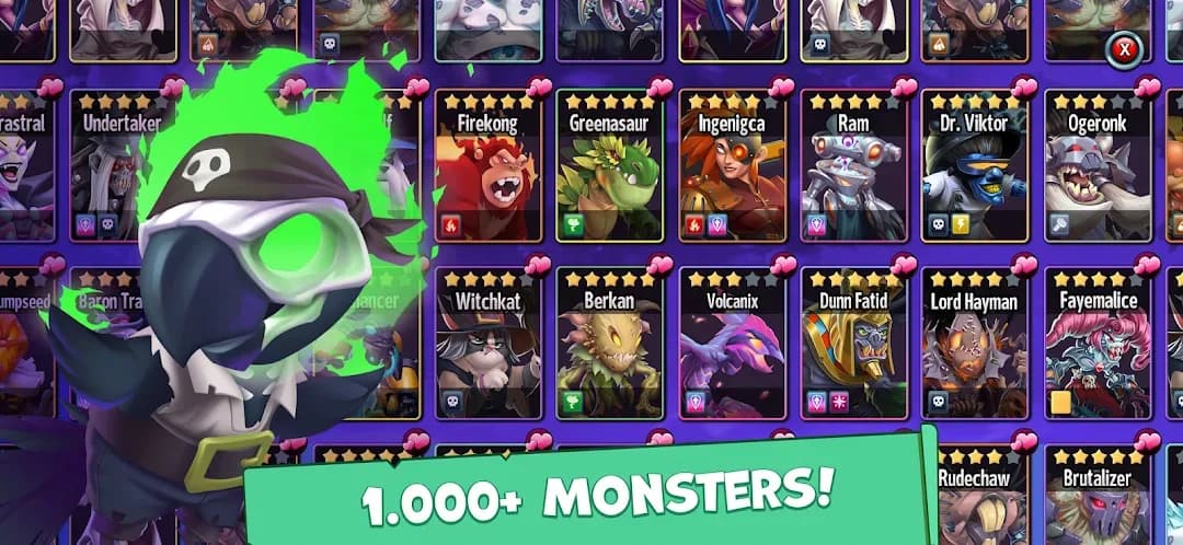 Monster Legends مهكر — لقطة شاشة 2
