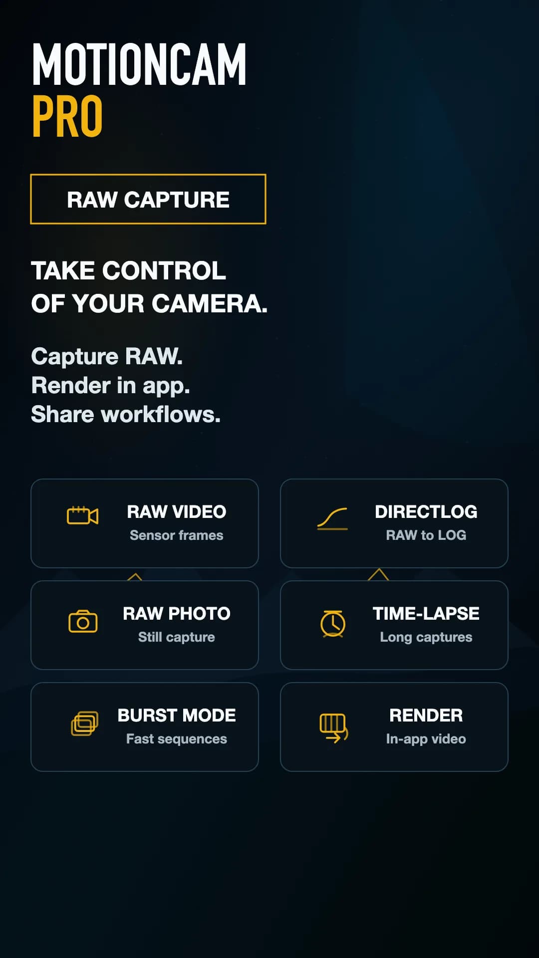 MotionCam Pro — Screenshot 1
