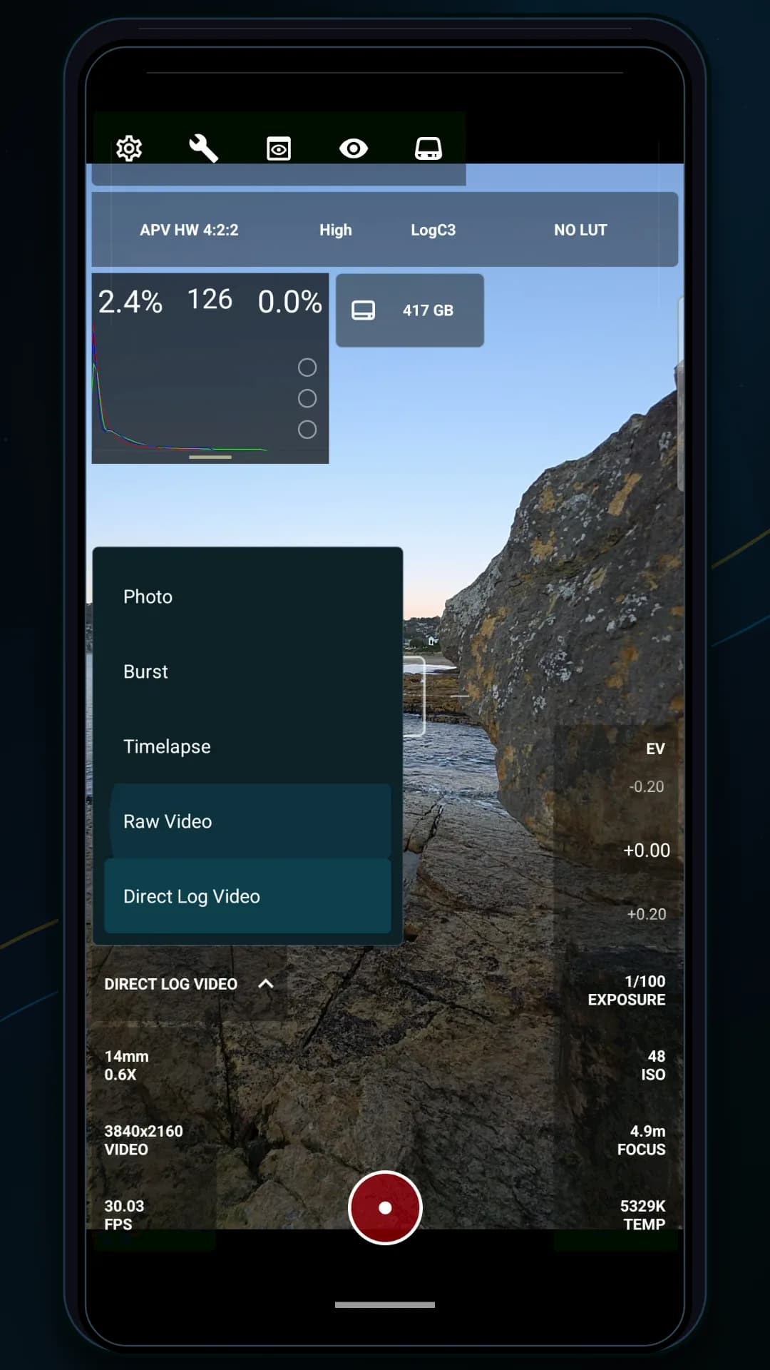MotionCam Pro — Screenshot 2