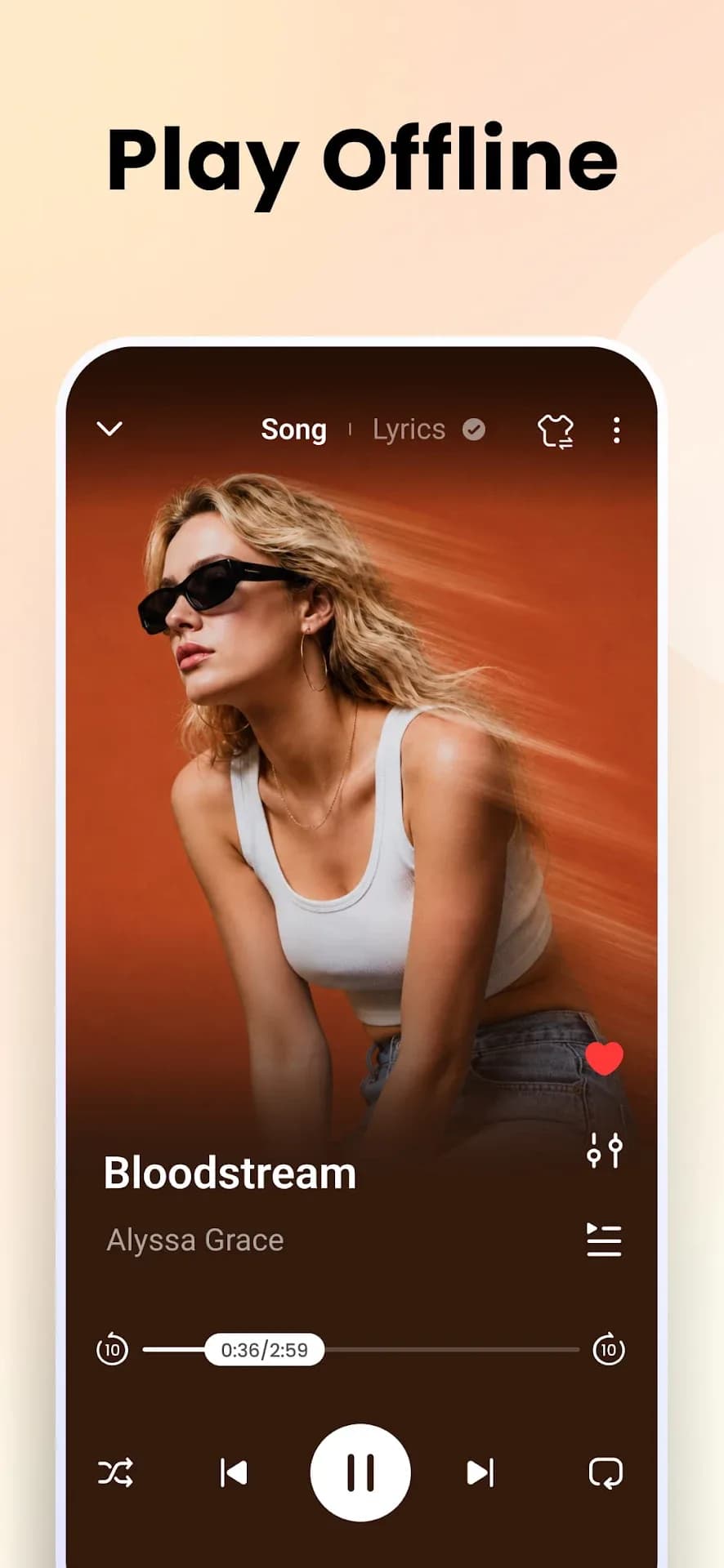 Music Player by Inshot — Captura de tela 3