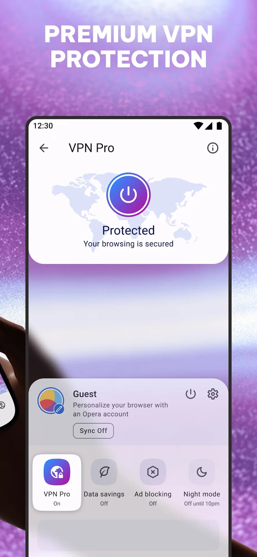 Opera Browser مهكر — لقطة شاشة 2