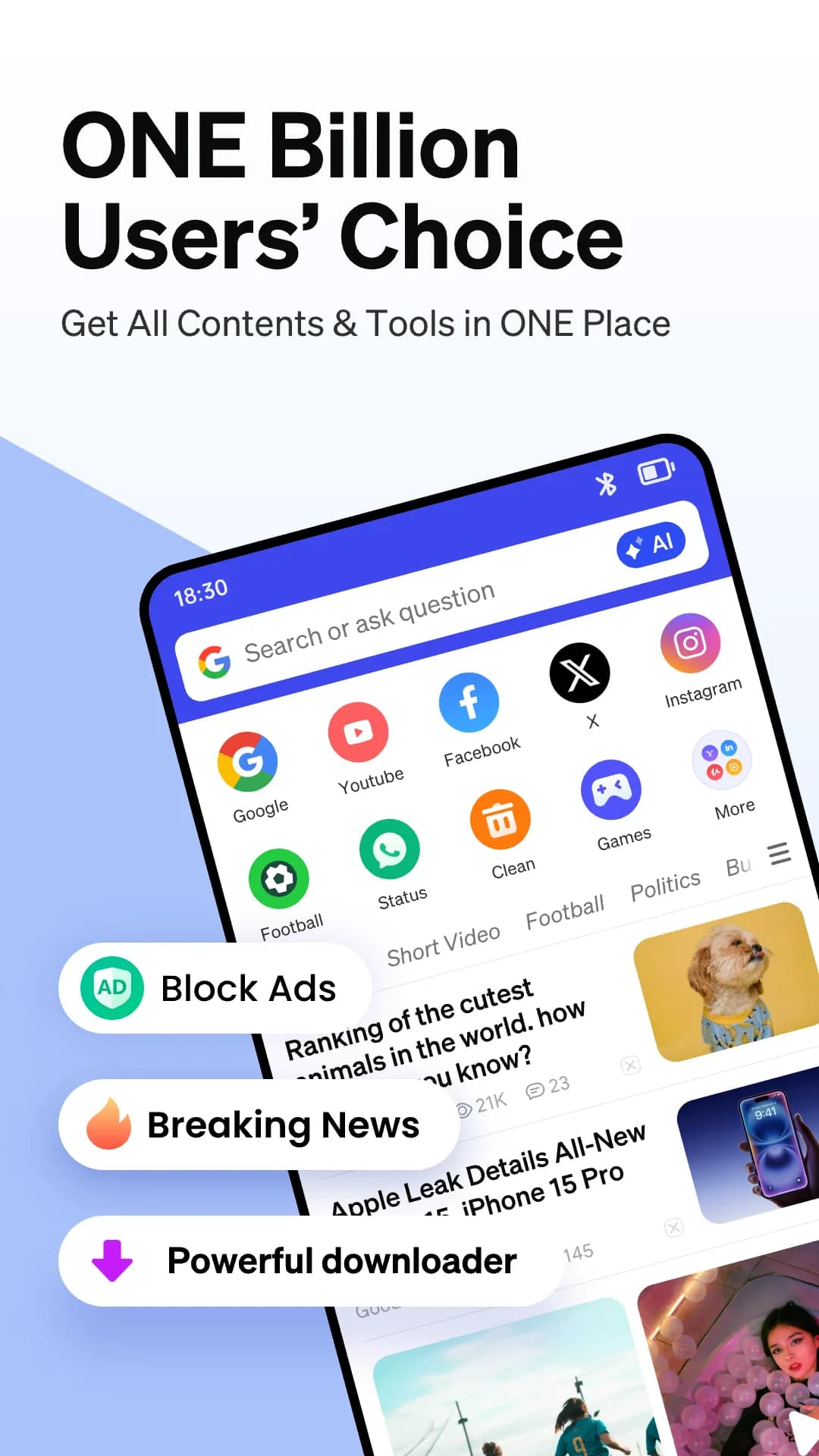 Phoenix Browser — Capture d’écran 1