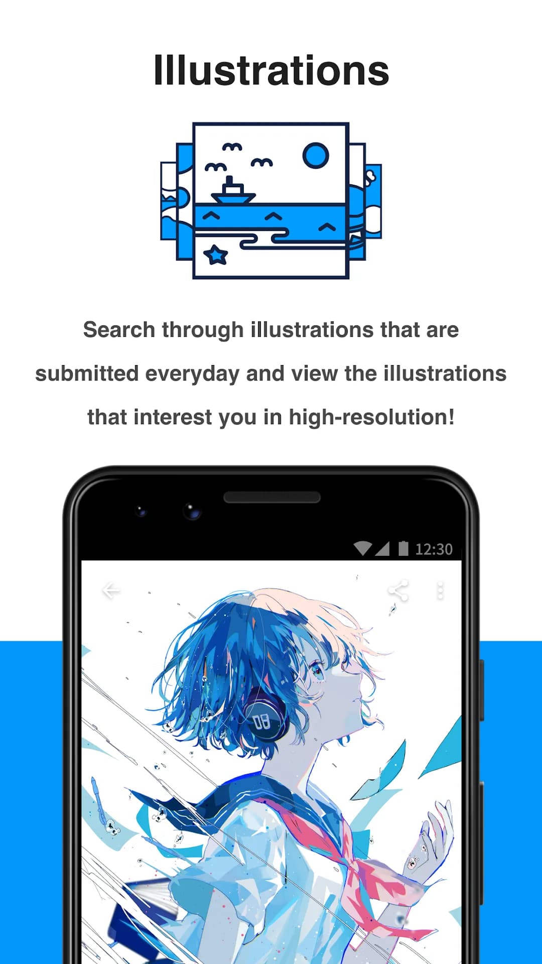 pixiv — Captura de pantalla 2