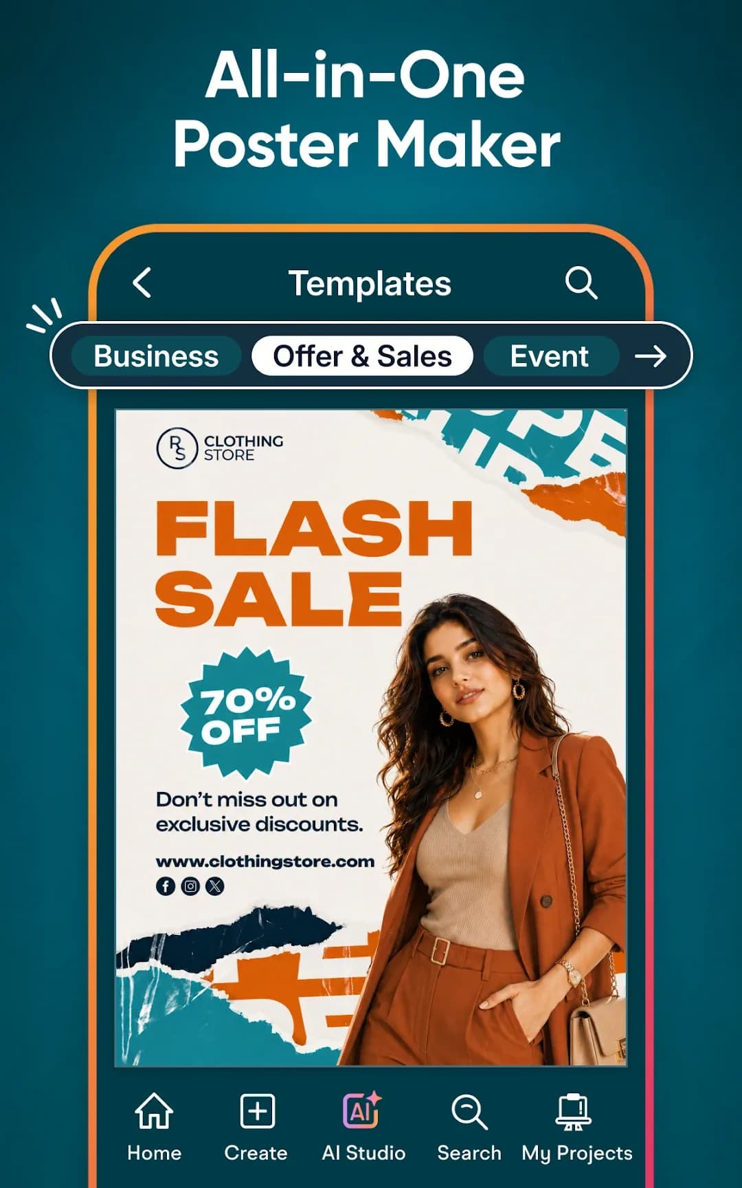 Poster Maker — Capture d’écran 2