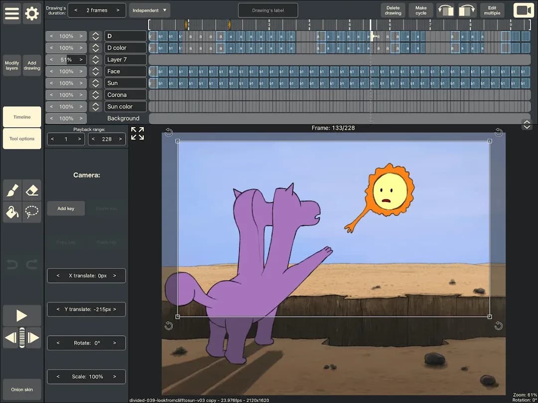RoughAnimator مهكر — لقطة شاشة 3