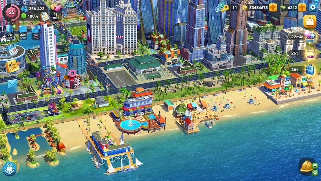 SimCity BuildIt — Captura de tela 1