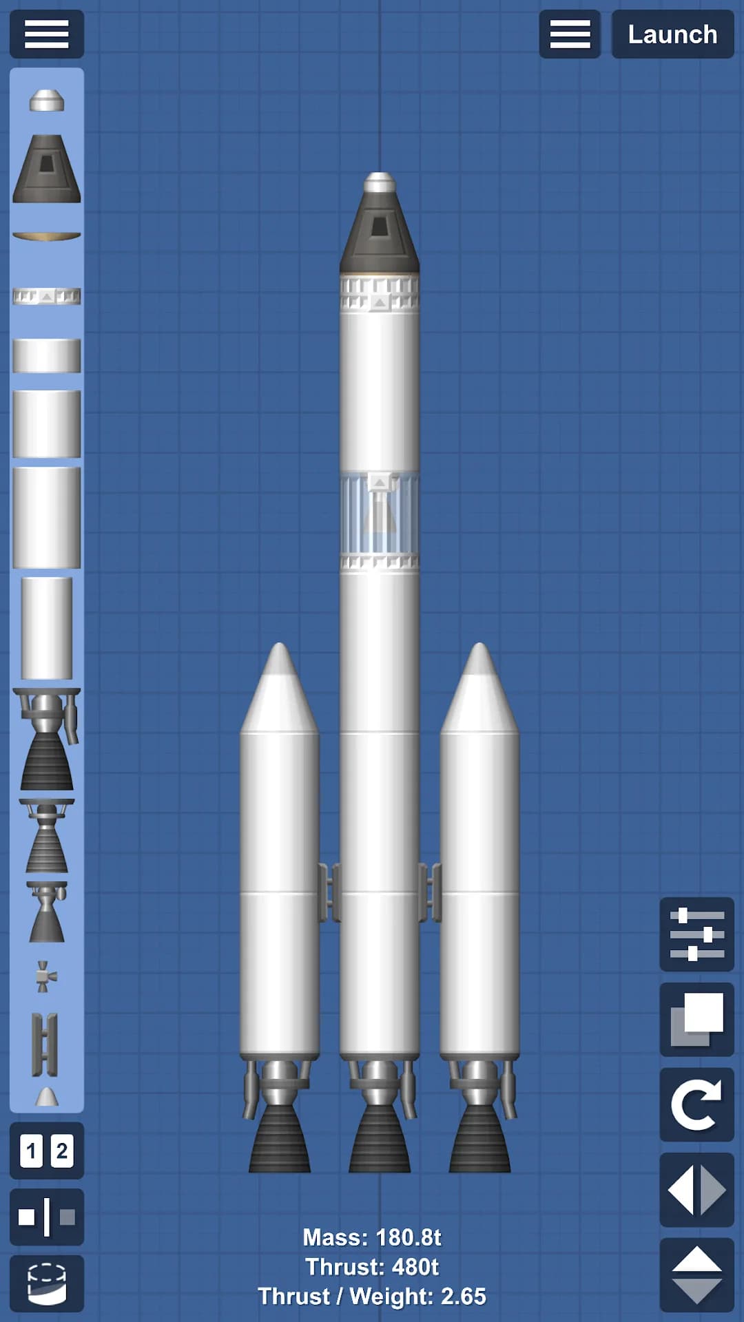 Spaceflight Simulator مهكر — لقطة شاشة 1