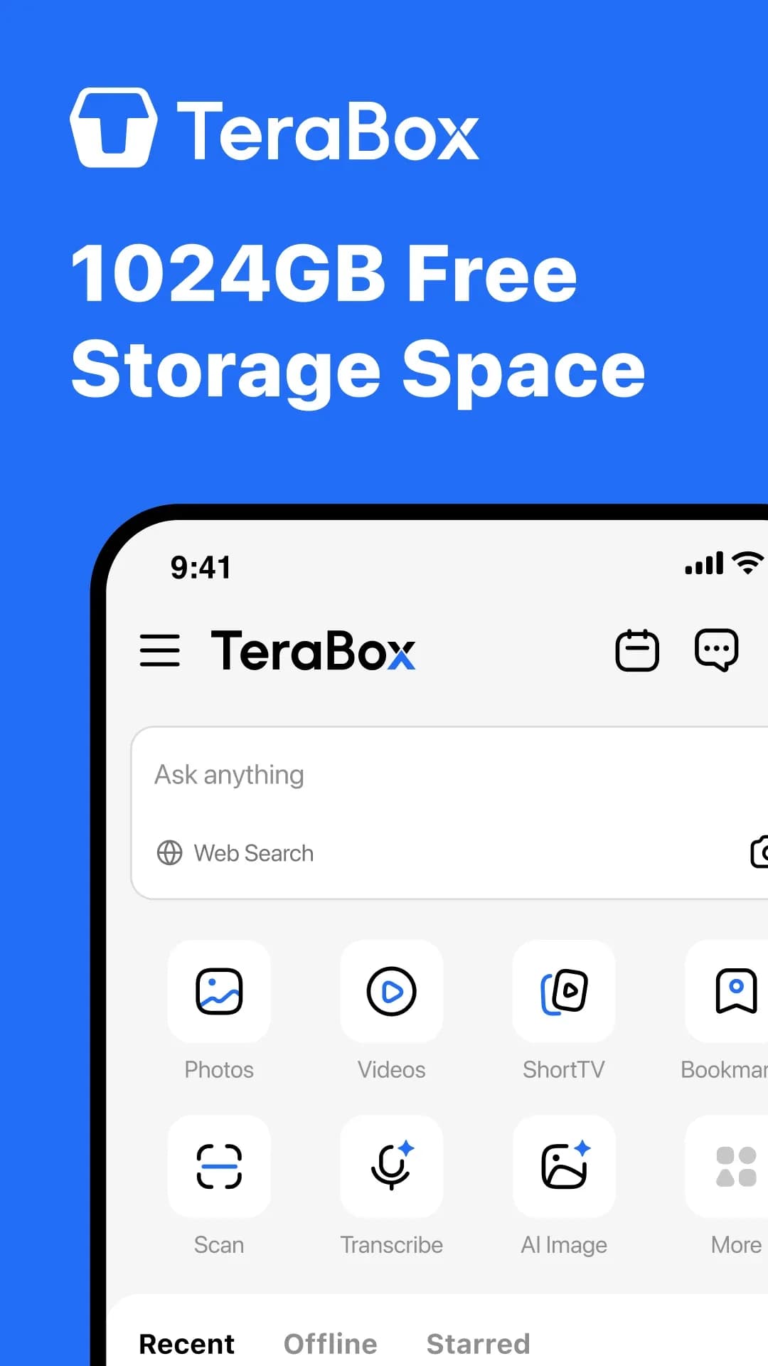 Terabox — Capture d’écran 1