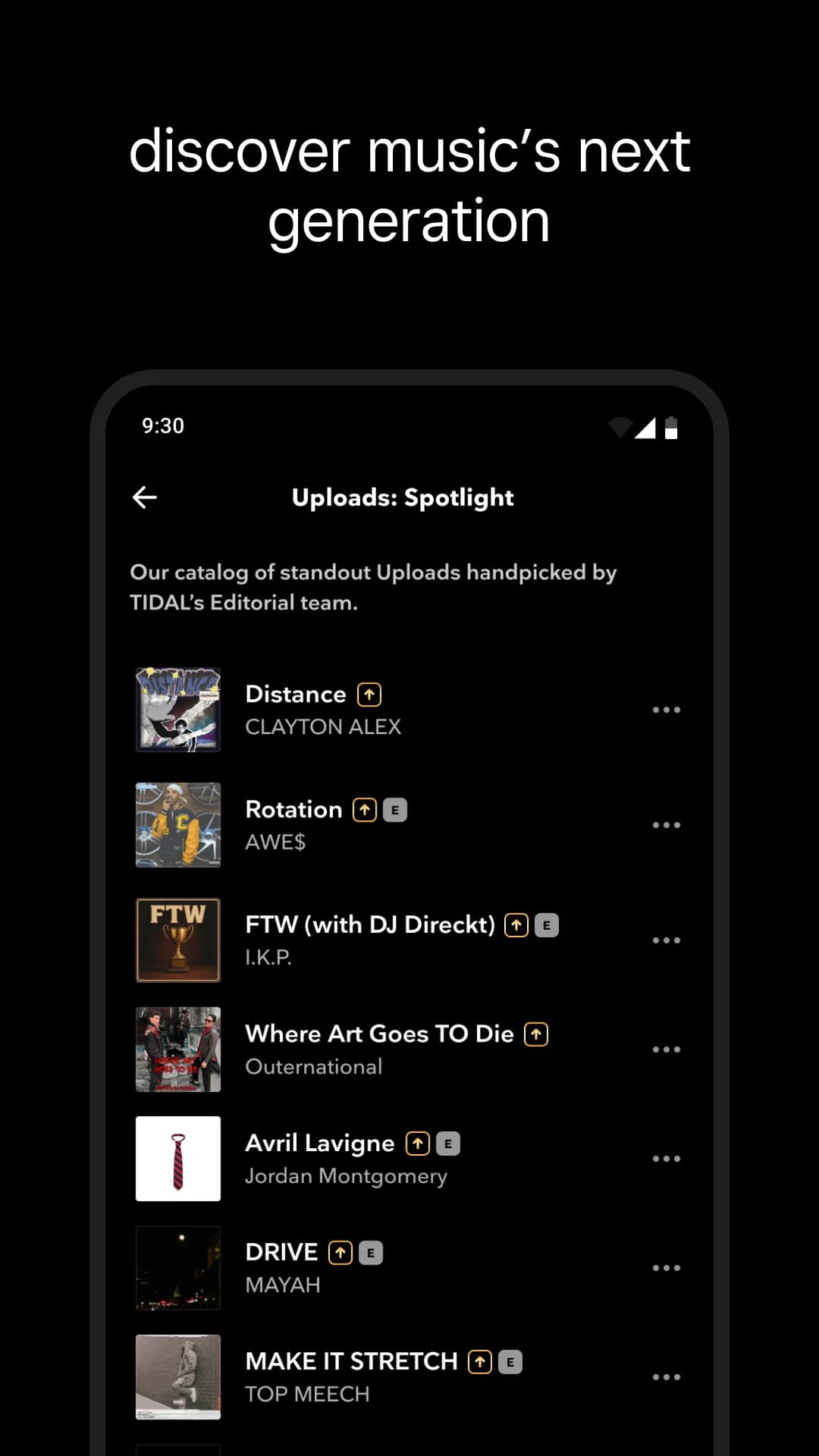 TIDAL Music مهكر — لقطة شاشة 5