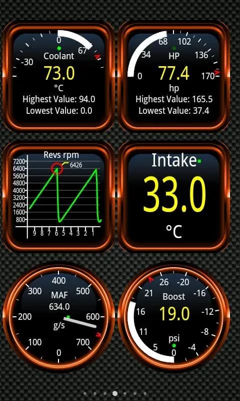 Torque Pro — Capture d’écran 2