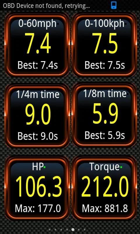 Torque Pro — Capture d’écran 5