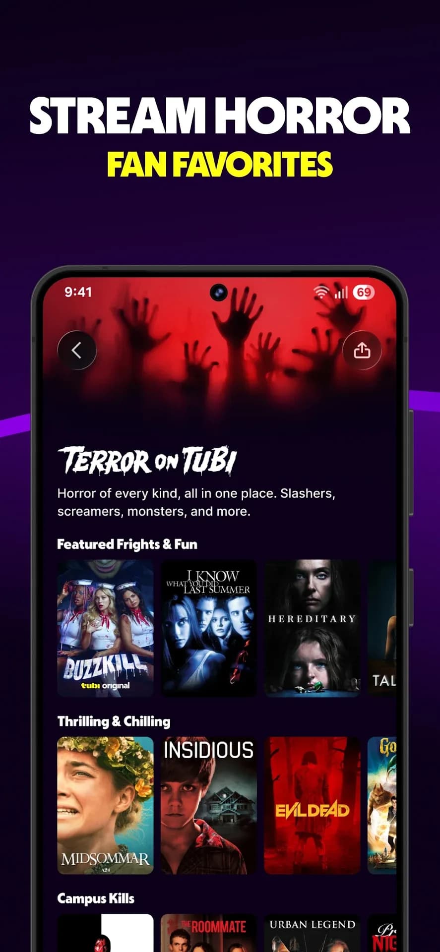 Tubi TV — Screenshot 1