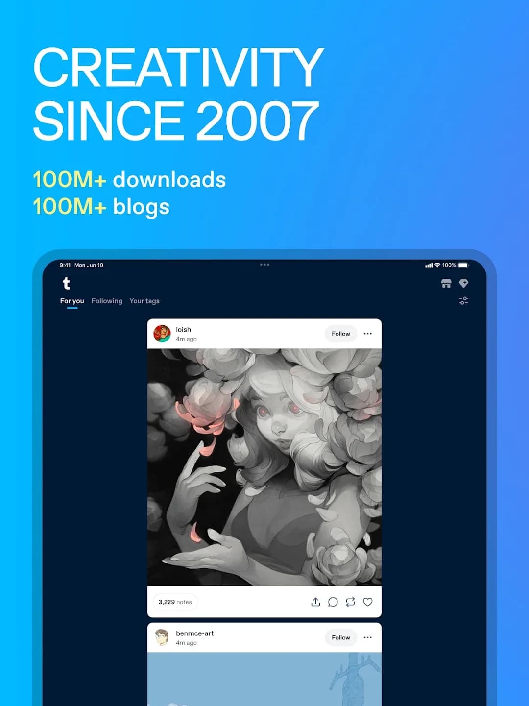 Tumblr مهكر — لقطة شاشة 7